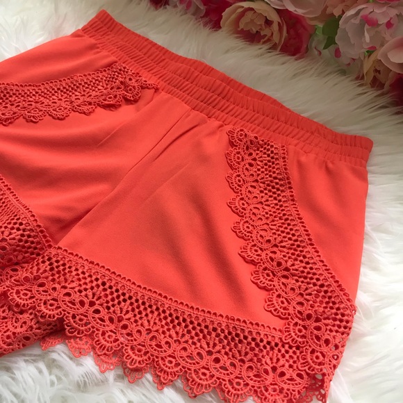 Gianni Bini orange summer short - Picture 2 of 5